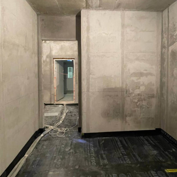 шумо-гидроизоляция в коридоре